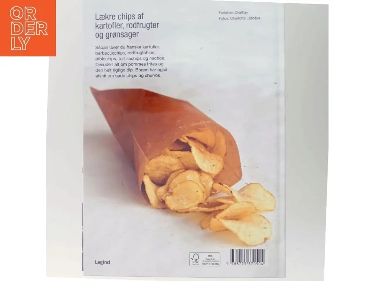 Billede 3 - Chips & snacks : 28 opskrifter på snacks og dips til drinks af Orathay (Bog)