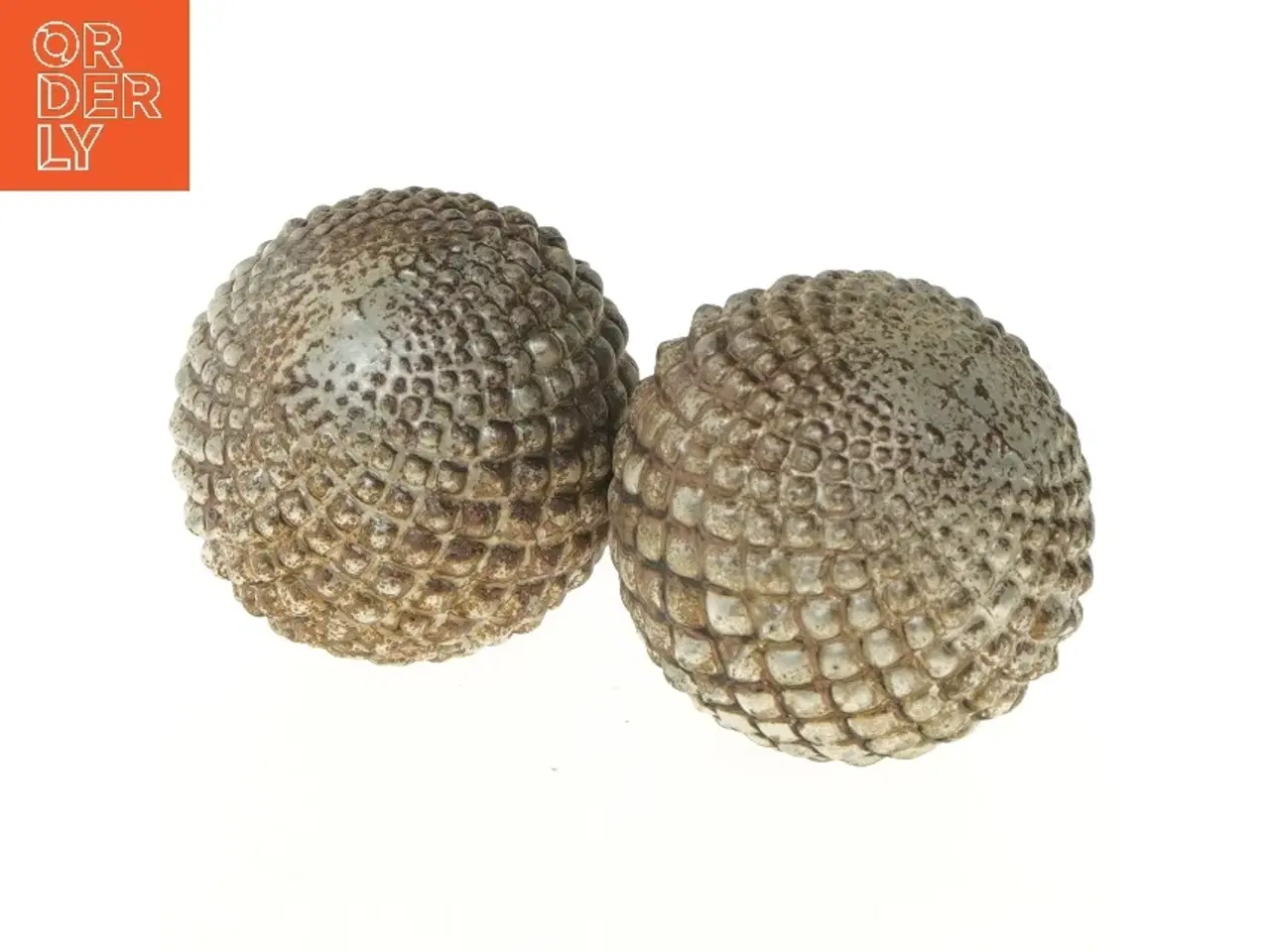 Billede 4 - Vintage julekugler (str. Ø 10 cm)