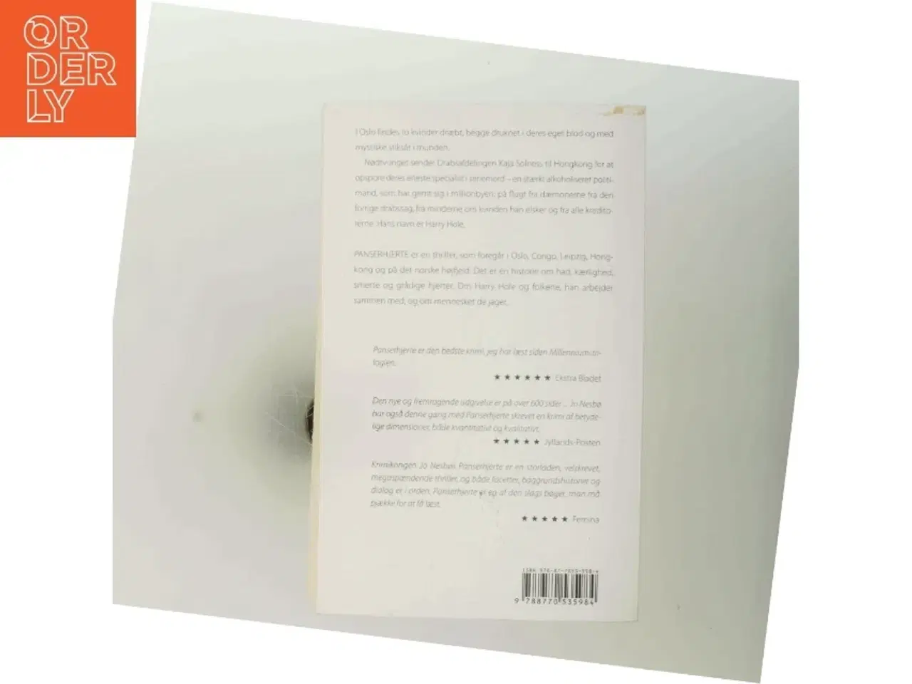 Billede 3 - Panserhjerte af Jo Nesbø (Bog)