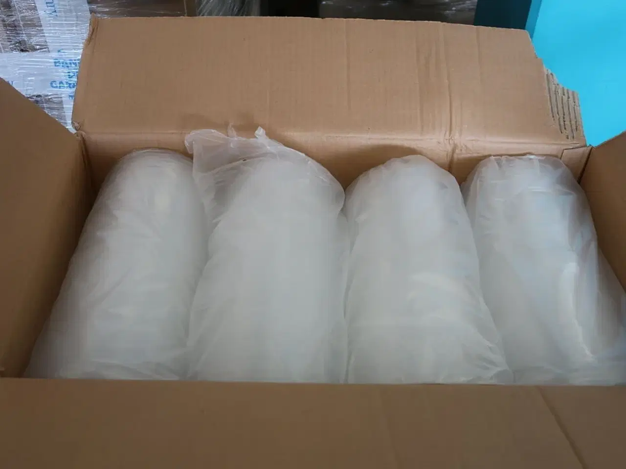 Billede 4 - 4 kasser (400 pr. stk.) Låg til  madbakker    DUNI  550 CC PP KAPAK