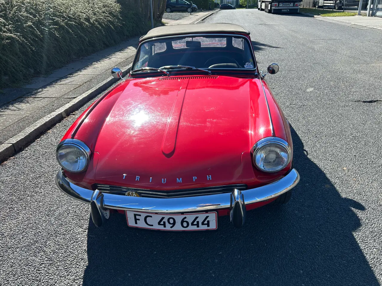 Billede 3 - Triumph Spitfire MK III i super fin stand nysynet