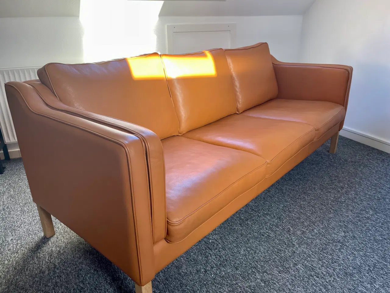 Billede 5 - Sofa Børge Mogensen kopi ægte eksklusiv læder 
