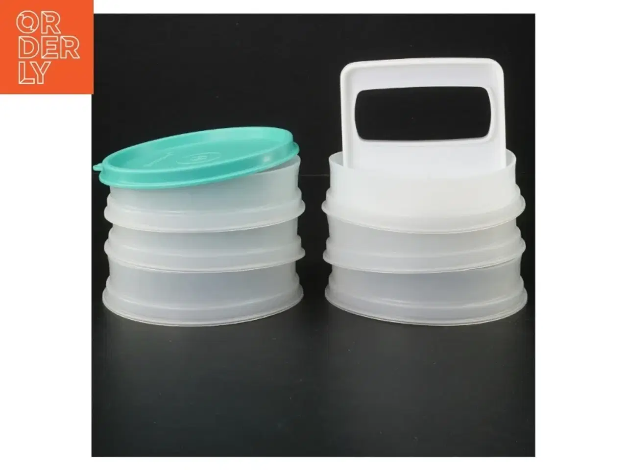 Billede 1 - Tupperware burgerpresser fra Tupperware (str. Ø 10,5 cm)
