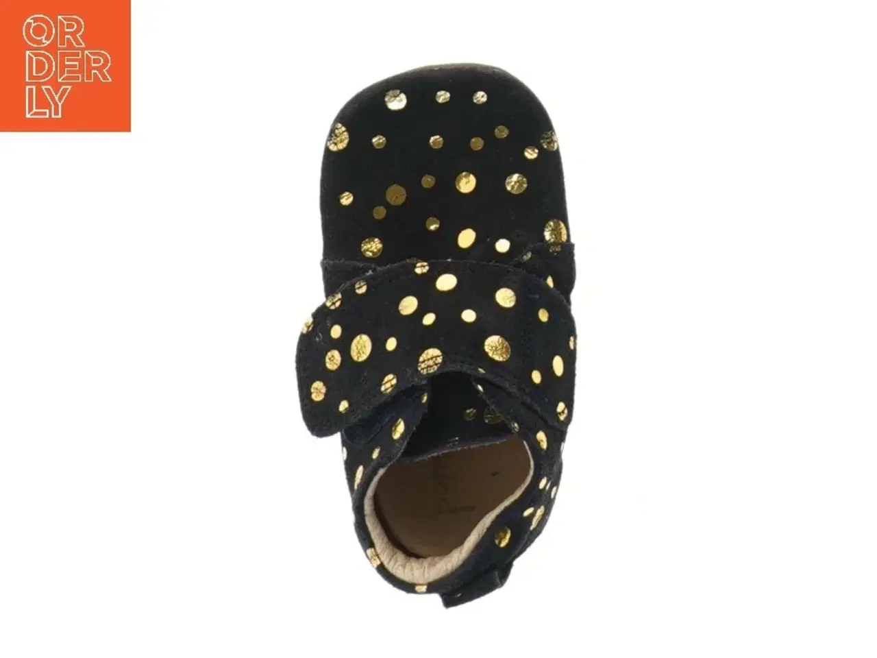 Billede 2 - Børnesko med guldprikker fra Wodwod (str. 23 )