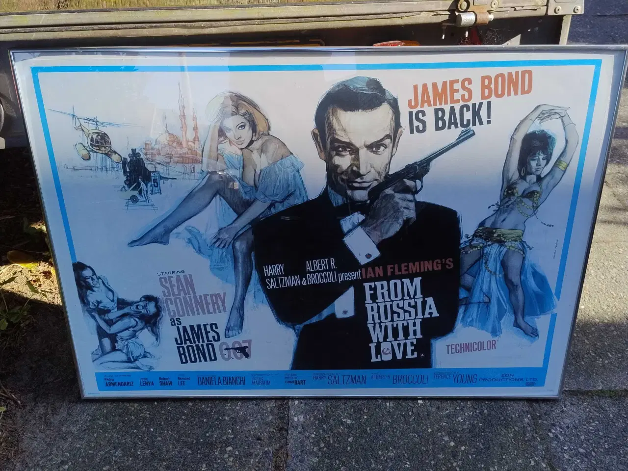 Billede 8 - Plakat med James Bond 