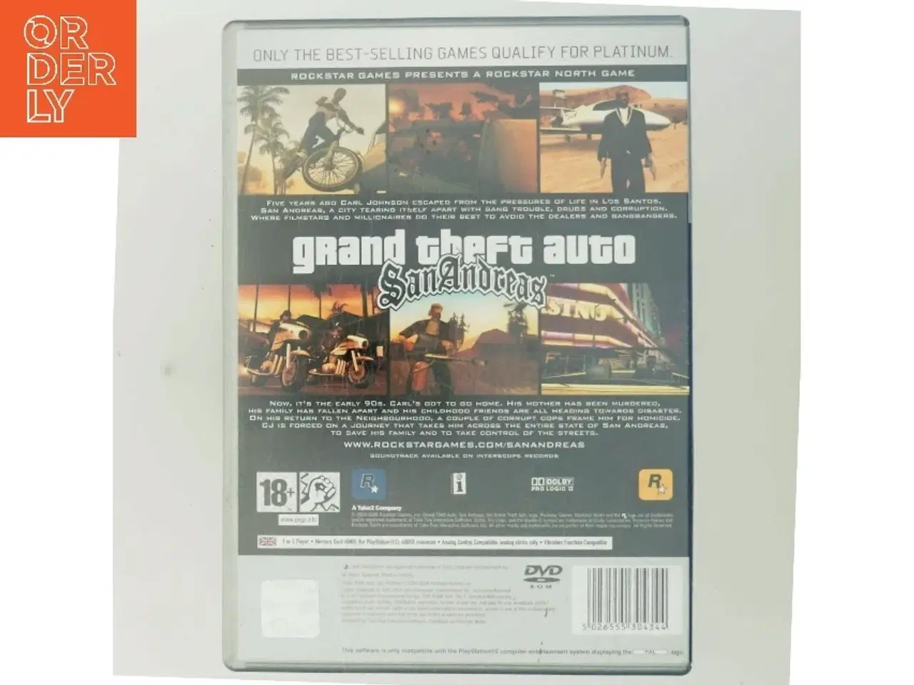 Billede 3 - Grand Theft Auto: San Andreas med Carl Johnson (DVD)