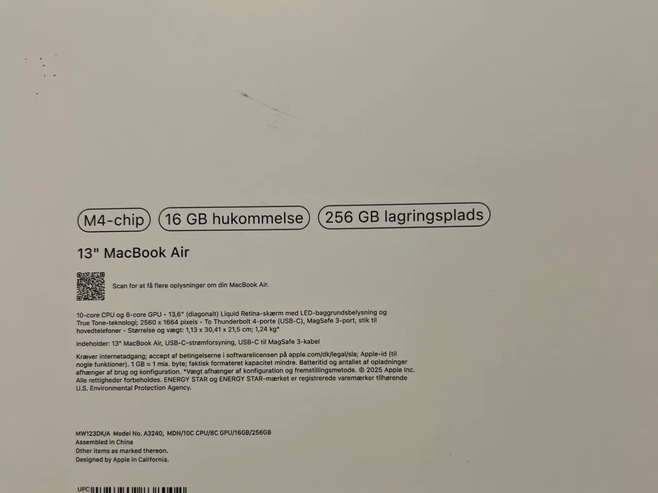 Billede 3 - Apple Macbook Air 13” 2025