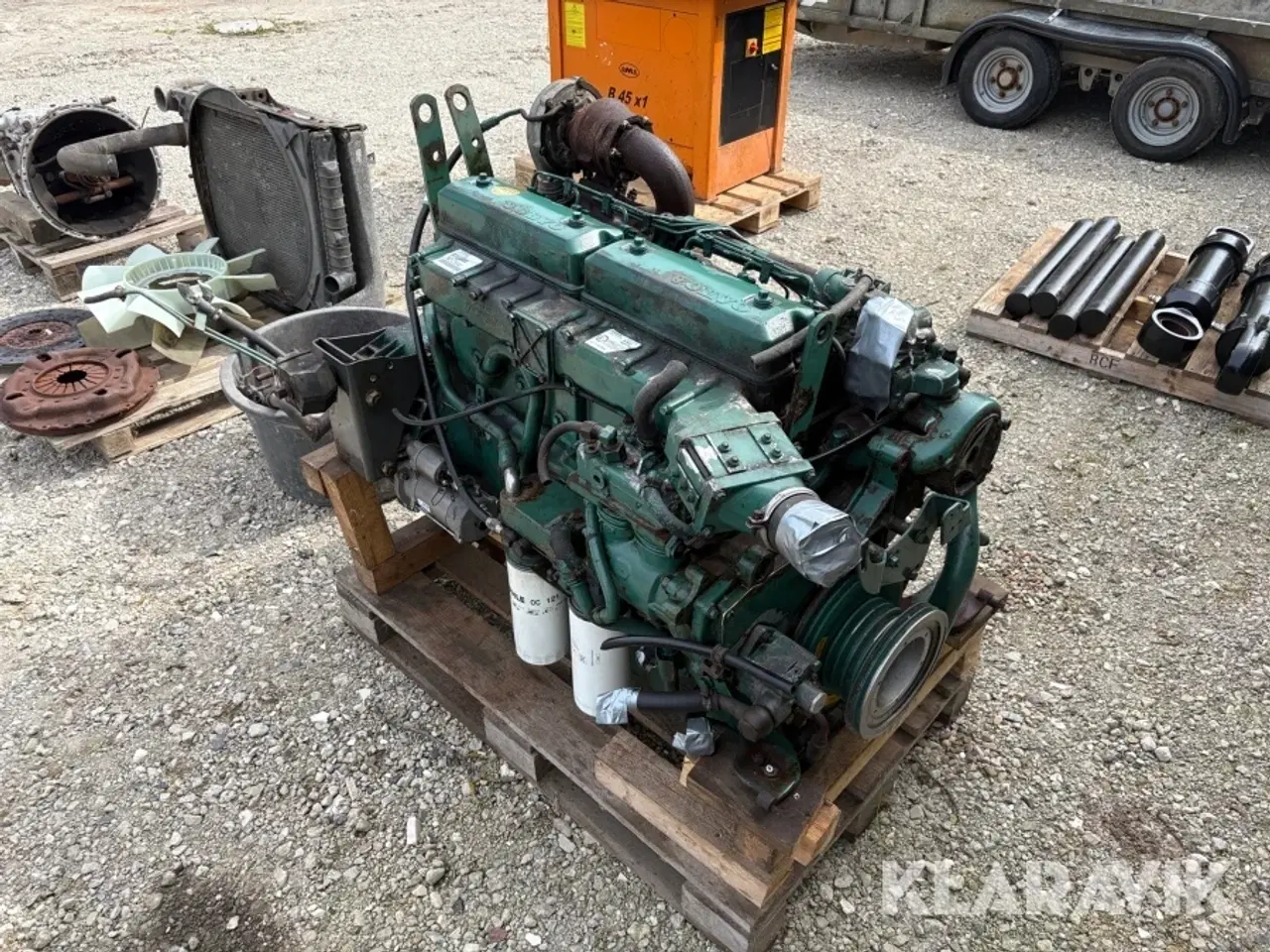 Billede 5 - Lastbil motor Volvo D6A210