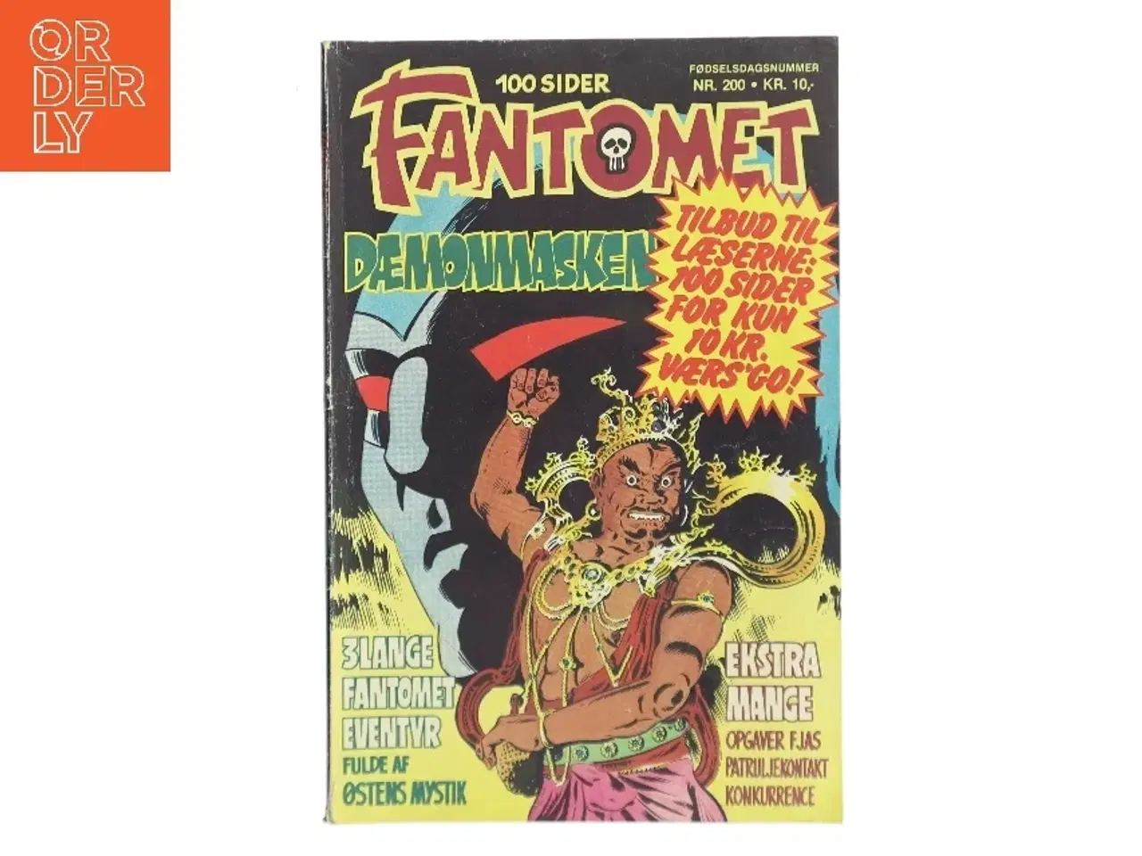 Billede 1 - Fantomet: Dæmonmasken (Bog)