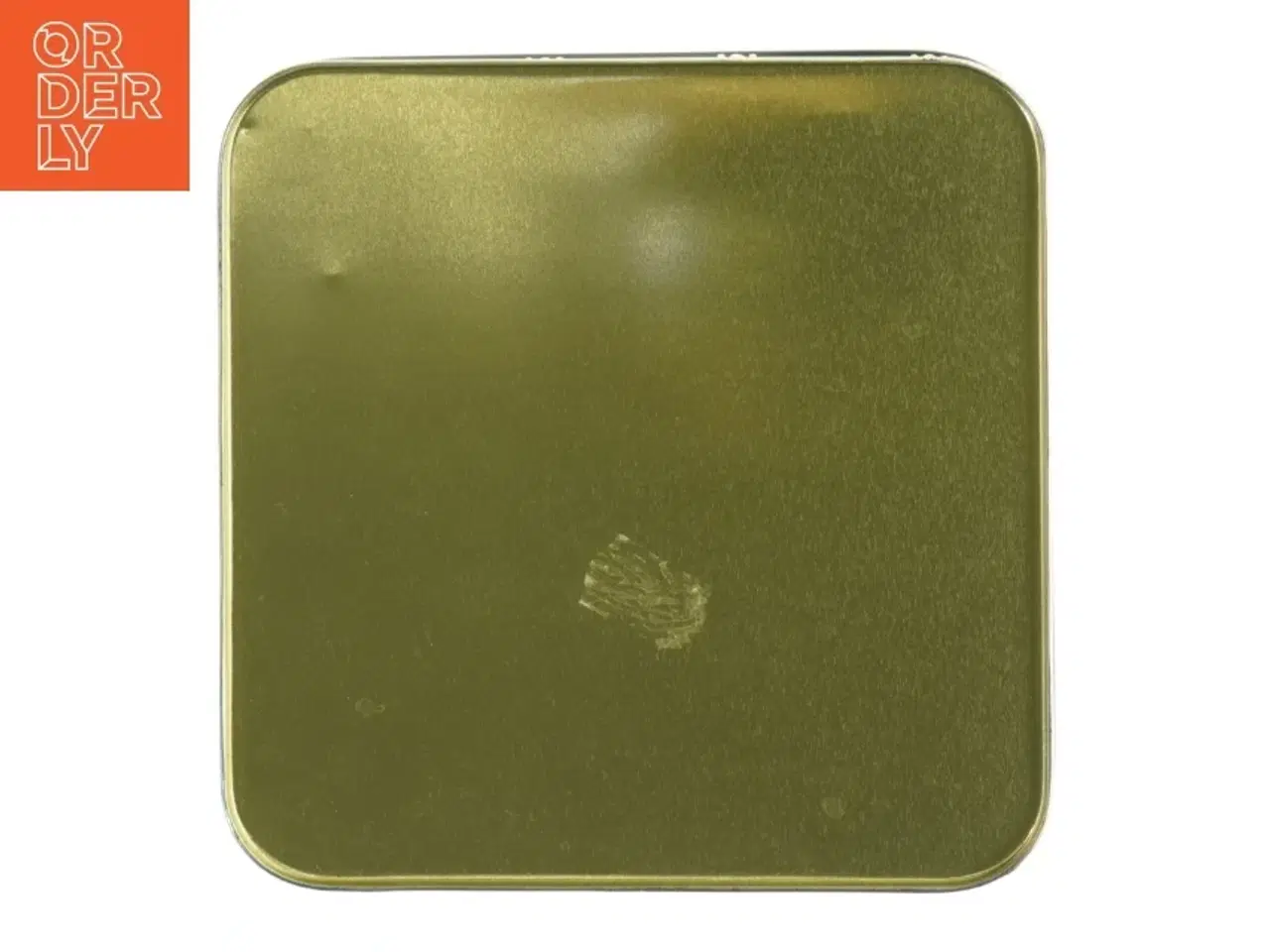 Billede 6 - Asiatisk inspireret metaldåse (str. H. 25,5 cm. 16,5 x 16,5 cm)