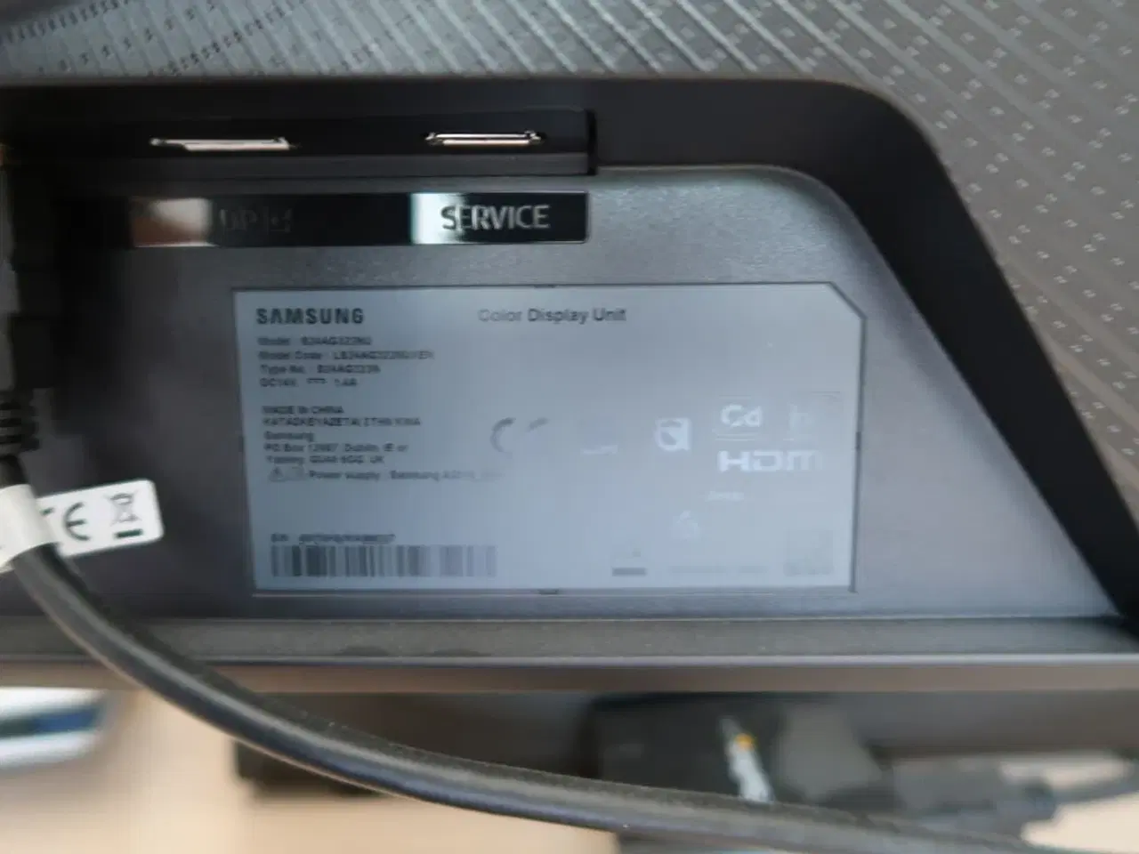 Billede 5 - Computerskærm SAMSUNG S24AG322NU med computer HP TPC-F125-SF