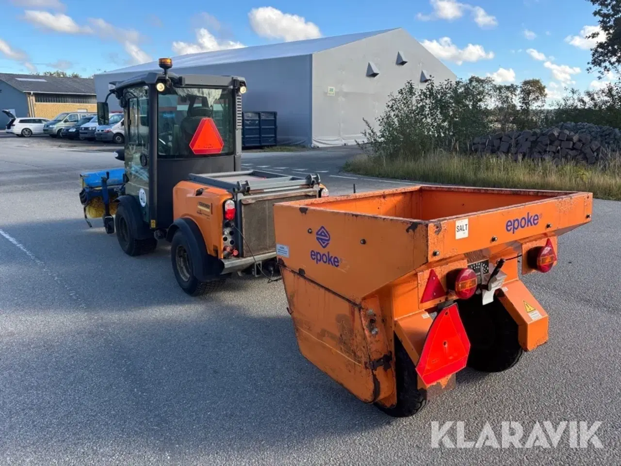 Billede 3 - Redskabsbærer Karcher Mic 50 advanced med tilbehør