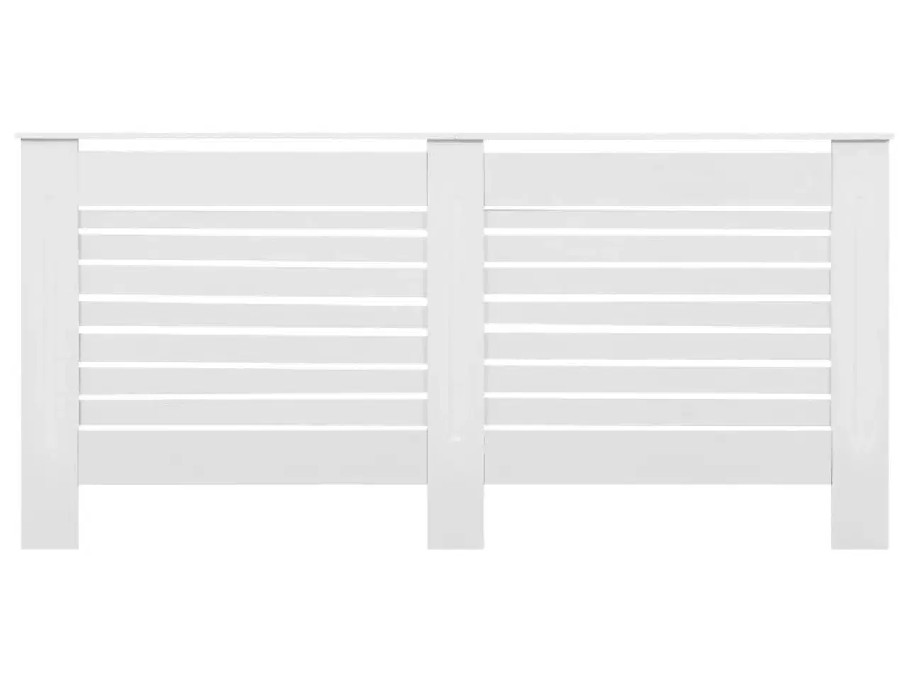 Billede 3 - Radiatorskjuler MDF 172x19x81,5 cm hvid