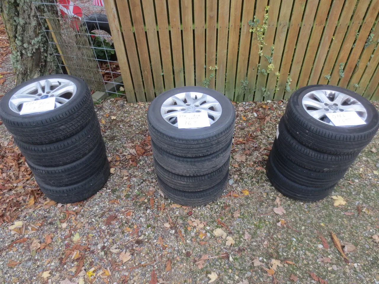 Billede 13 - Alu fælge 3 Sæt sælges Til Opel. Ford. Hyu.