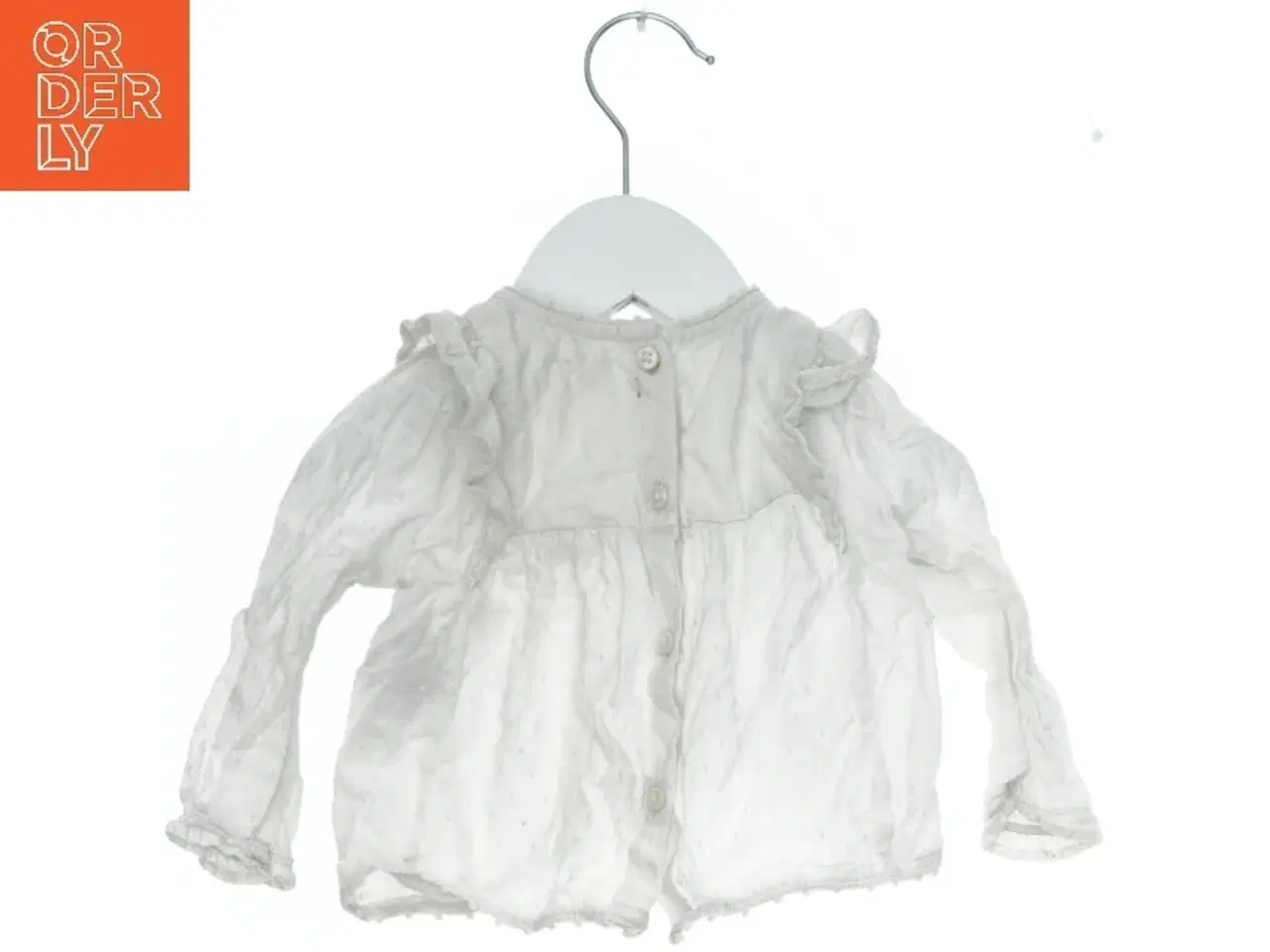 Billede 2 - Hvid bluse til børn fra Zara (str. 68)