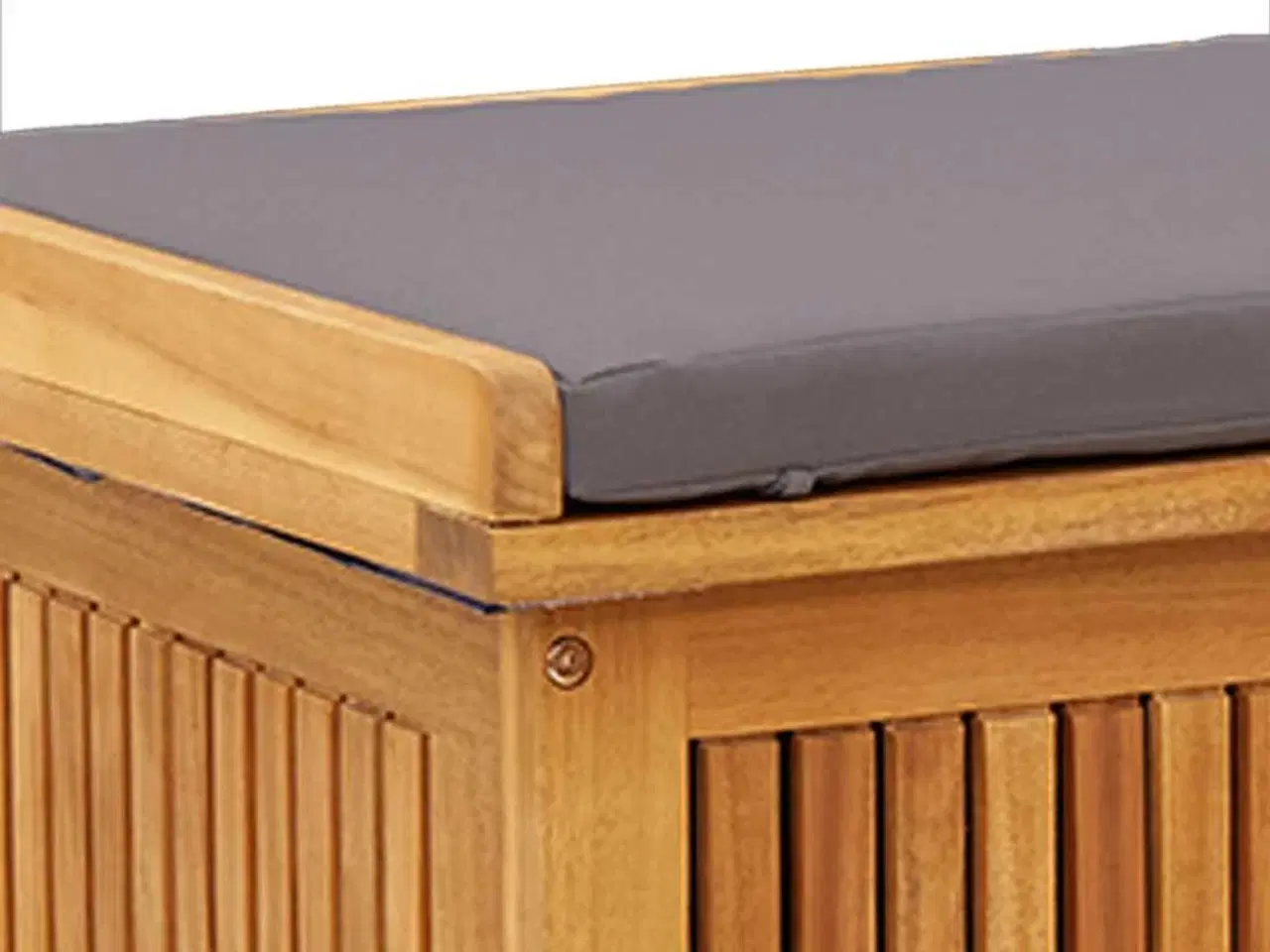 Billede 9 - Udendørs hyndeboks 113x50x60,5 cm massivt akacietræ