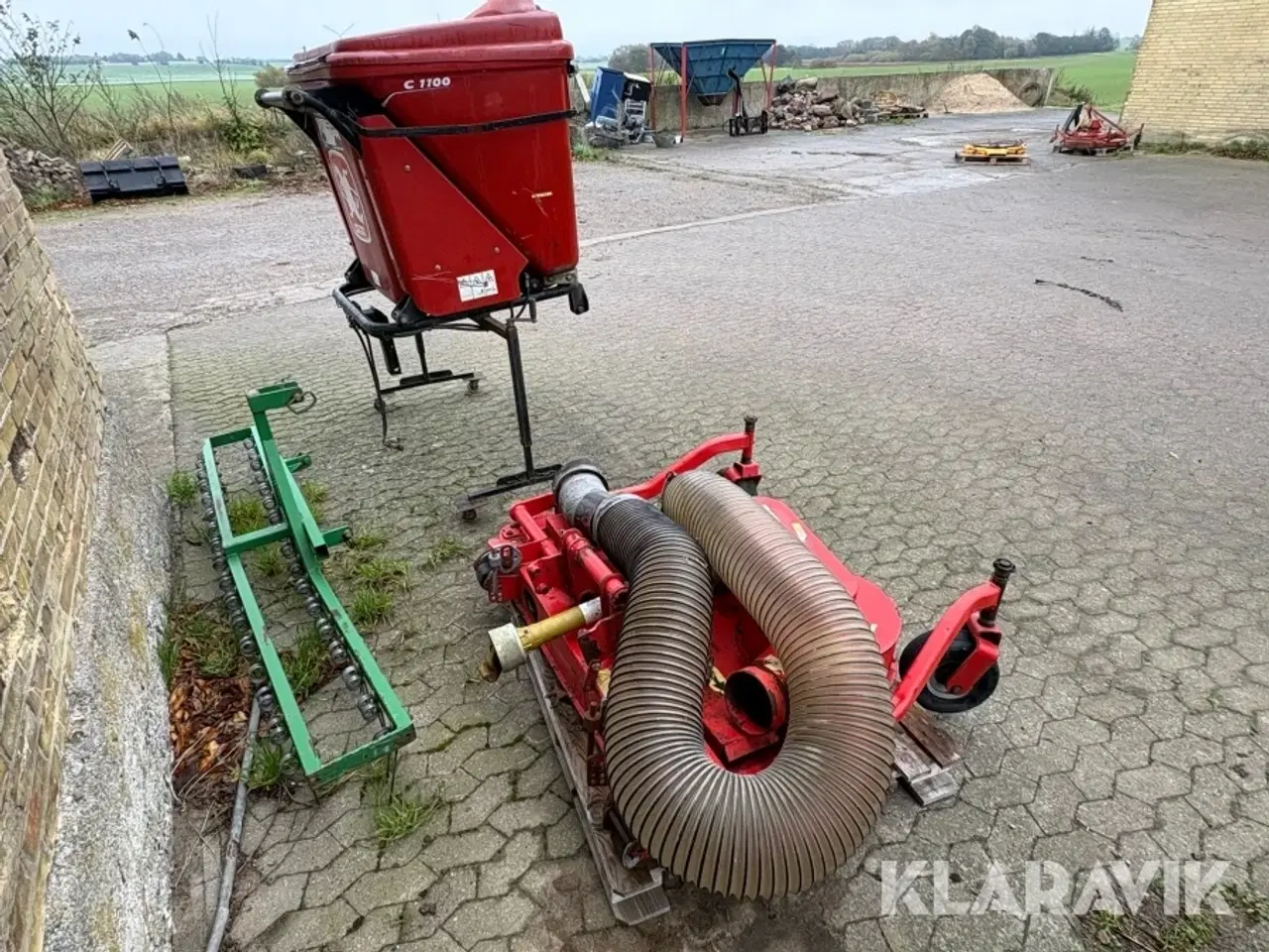 Billede 2 - Klippebord og græsopsamler Carraro C1100