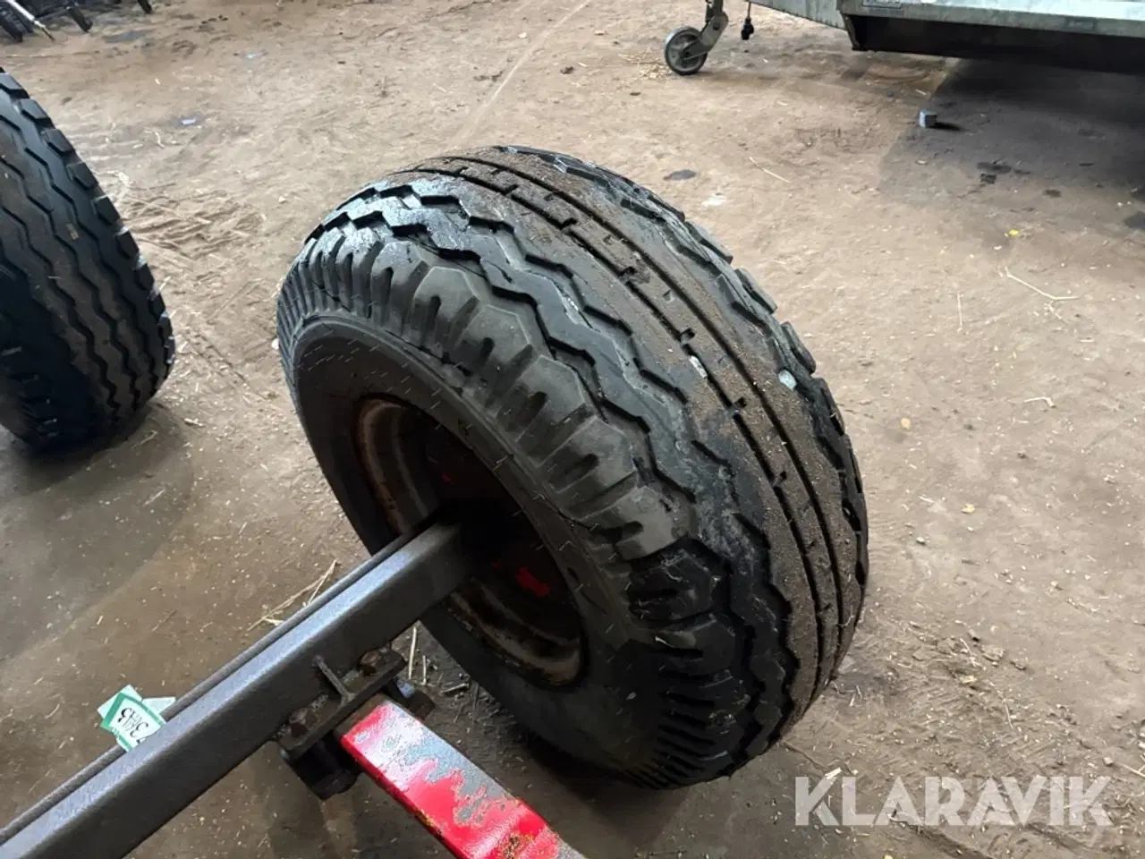 Billede 10 - Aksler med dæk - 2 stk