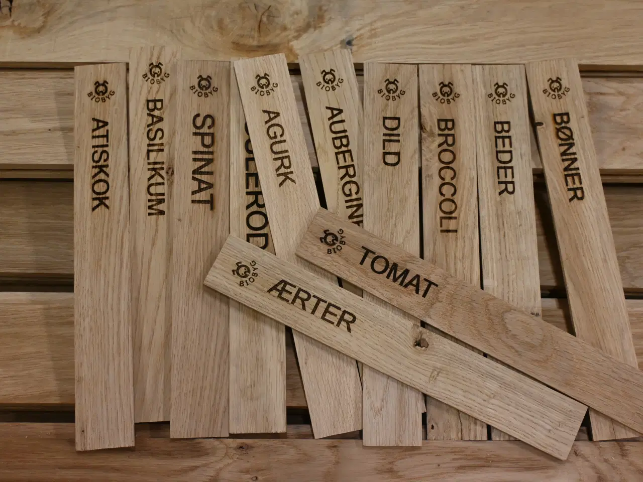 Billede 2 - Planteskilt - alle navne