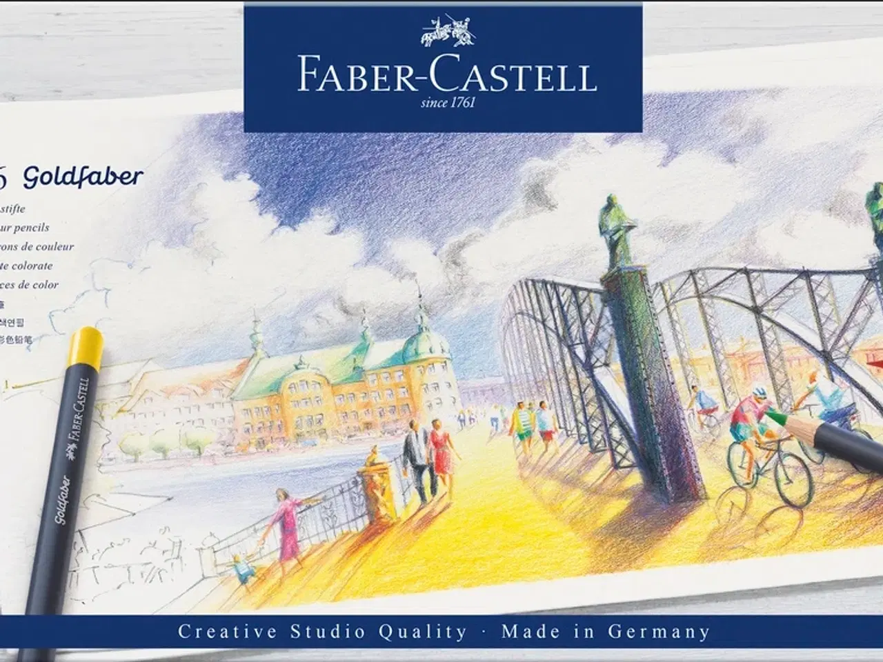 Billede 2 - 36 Faber-Castell farveblyanter