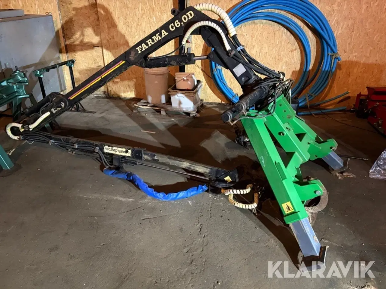 Billede 2 - Flishugger med kran Lin Dana TP 250 PHK