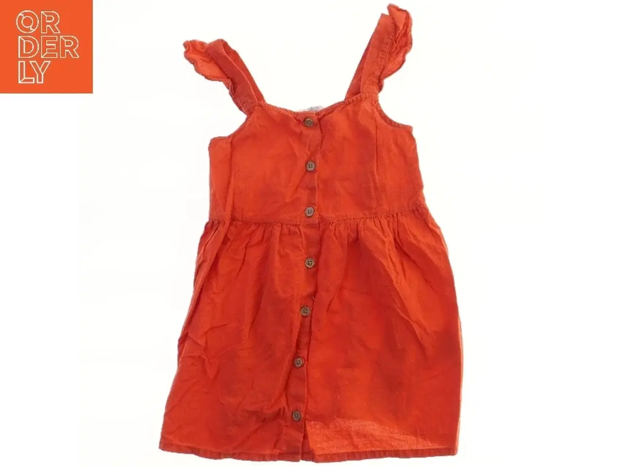 Billede 1 - Sommerkjole med knapper fra H&M (str. 104)