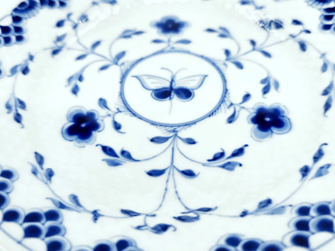 Billede 9 - Dickens Sommerfugl Stor Kagetallerken