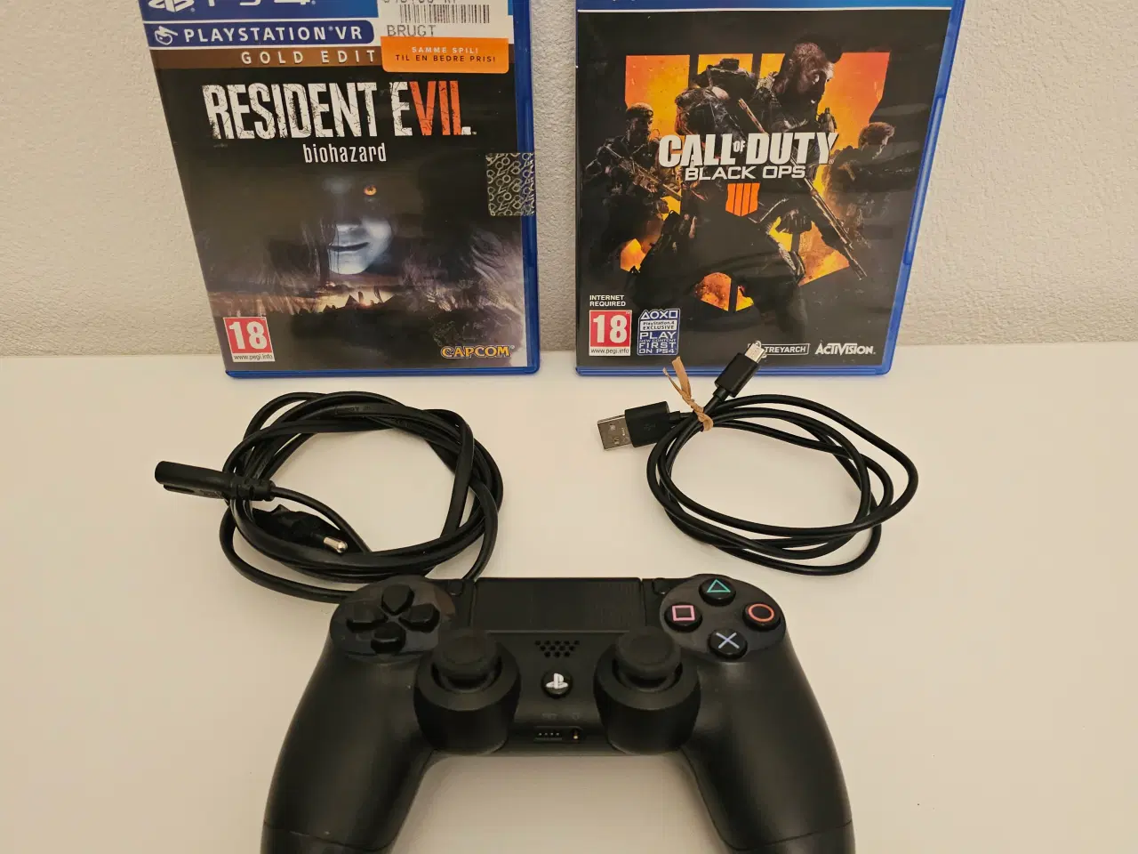 Billede 3 - PS4 Slim 500GB + Call of Duty og Resident Evil