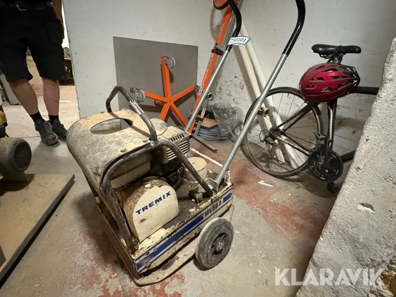 Billede 1 - Pladevibrator Tremix Mv60A