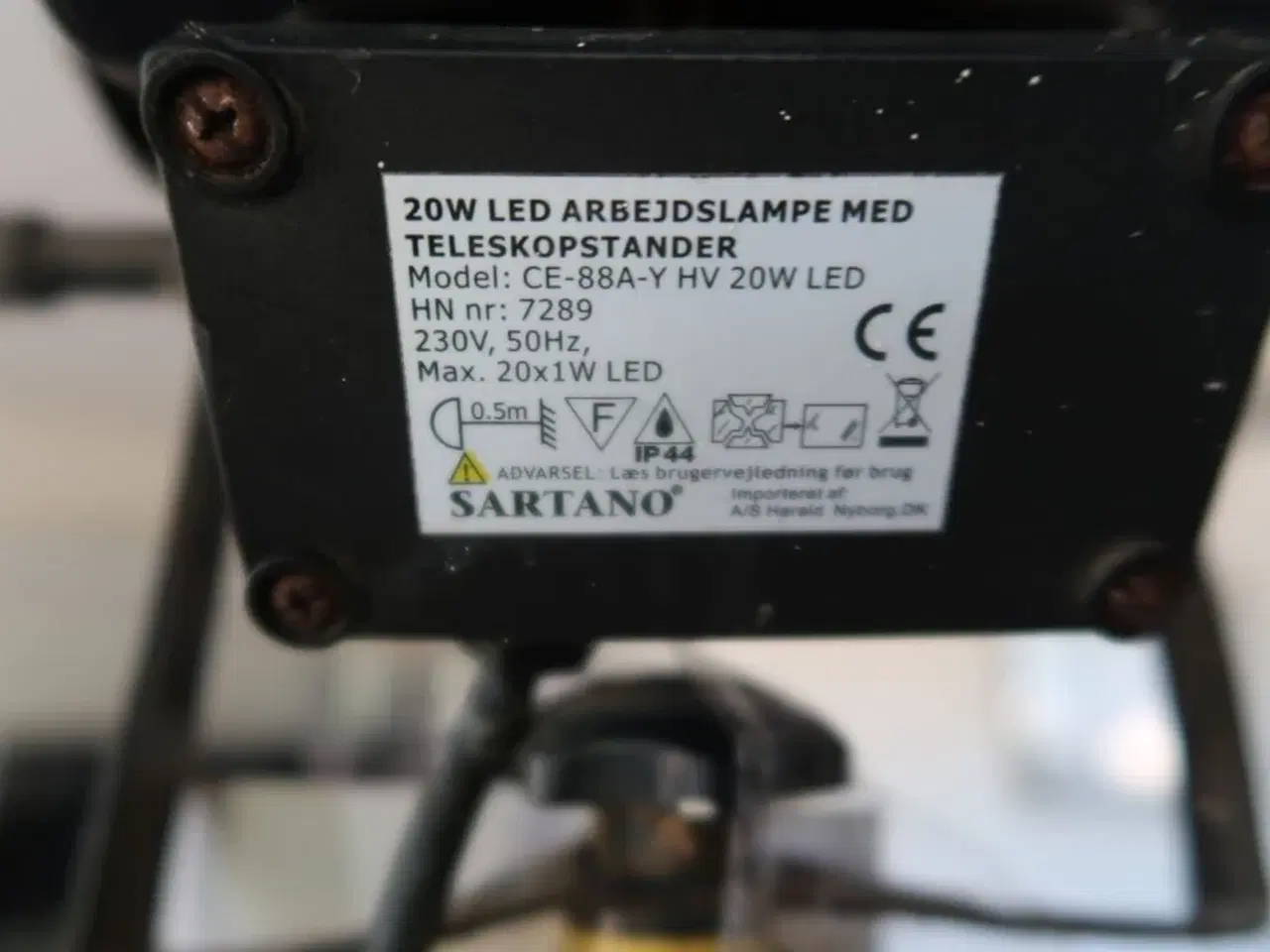 Billede 3 - Arbejdslampe