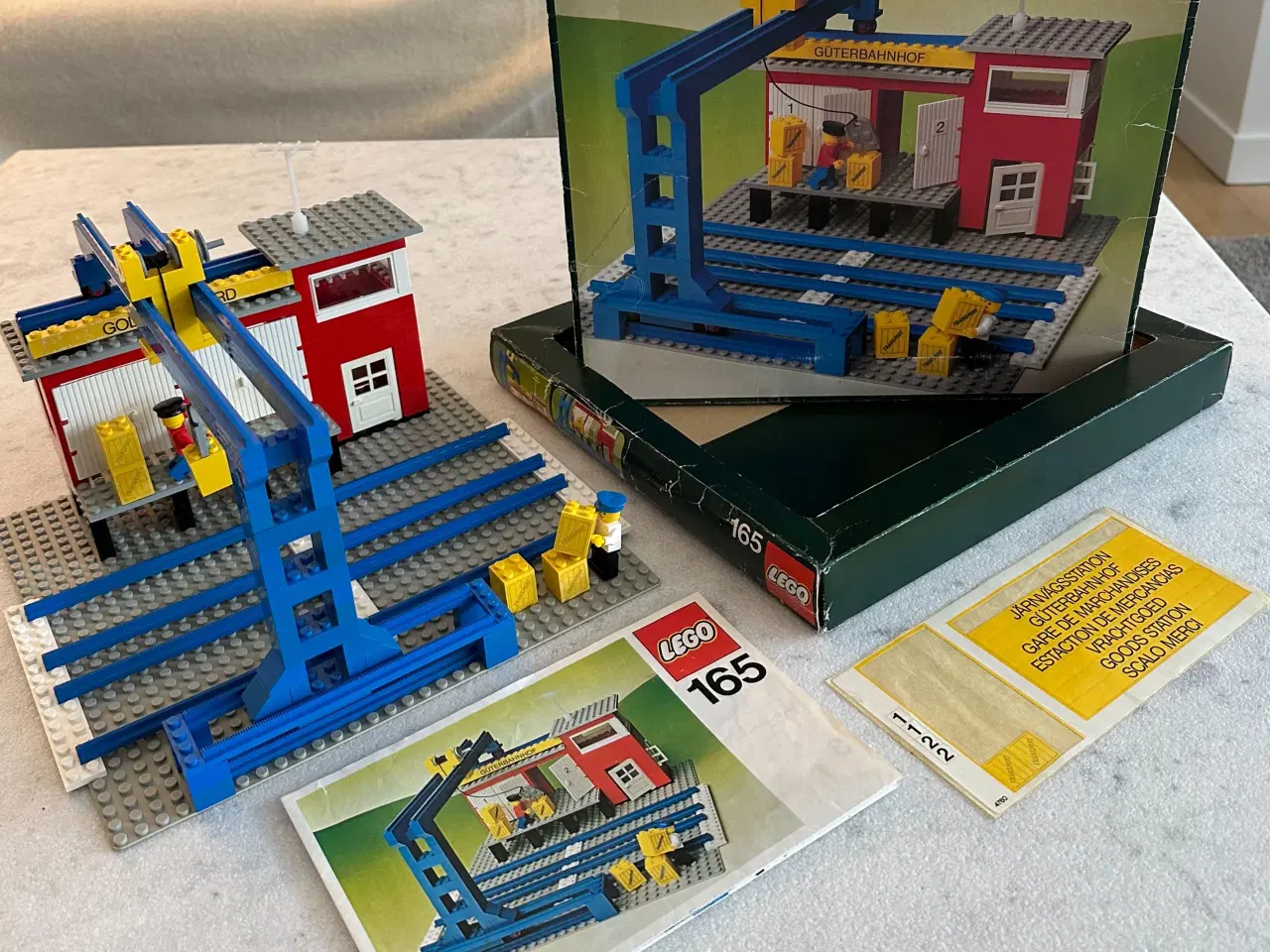 Billede 2 - LEGO Godsbanegård nr 165 fra 1978