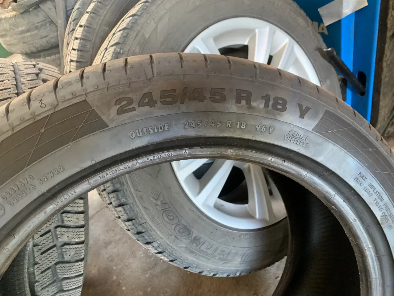 Billede 3 - 245/45R18 Continental 2 stk DOT er 0917