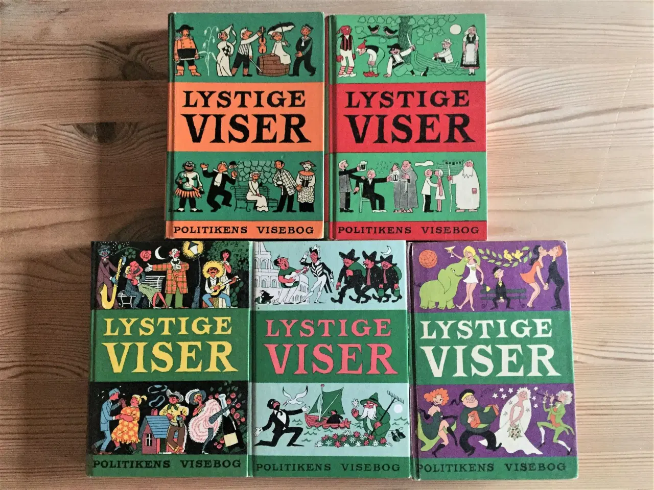 Billede 4 - Lystige Viser 1 3 4, 6 7 8 9 10 11 og 12 m.fl.