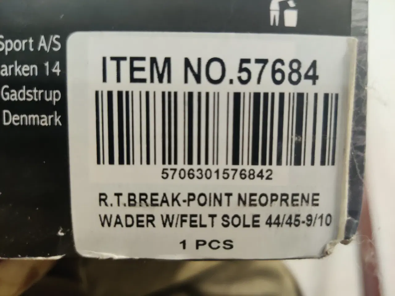 Billede 2 - Waders med filtsål