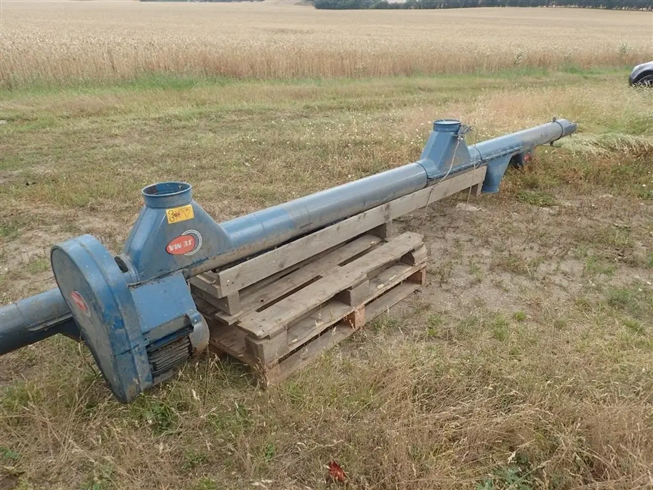 Billede 4 - Je-Ma 152mm rørsnegl, vandrat transport 8m