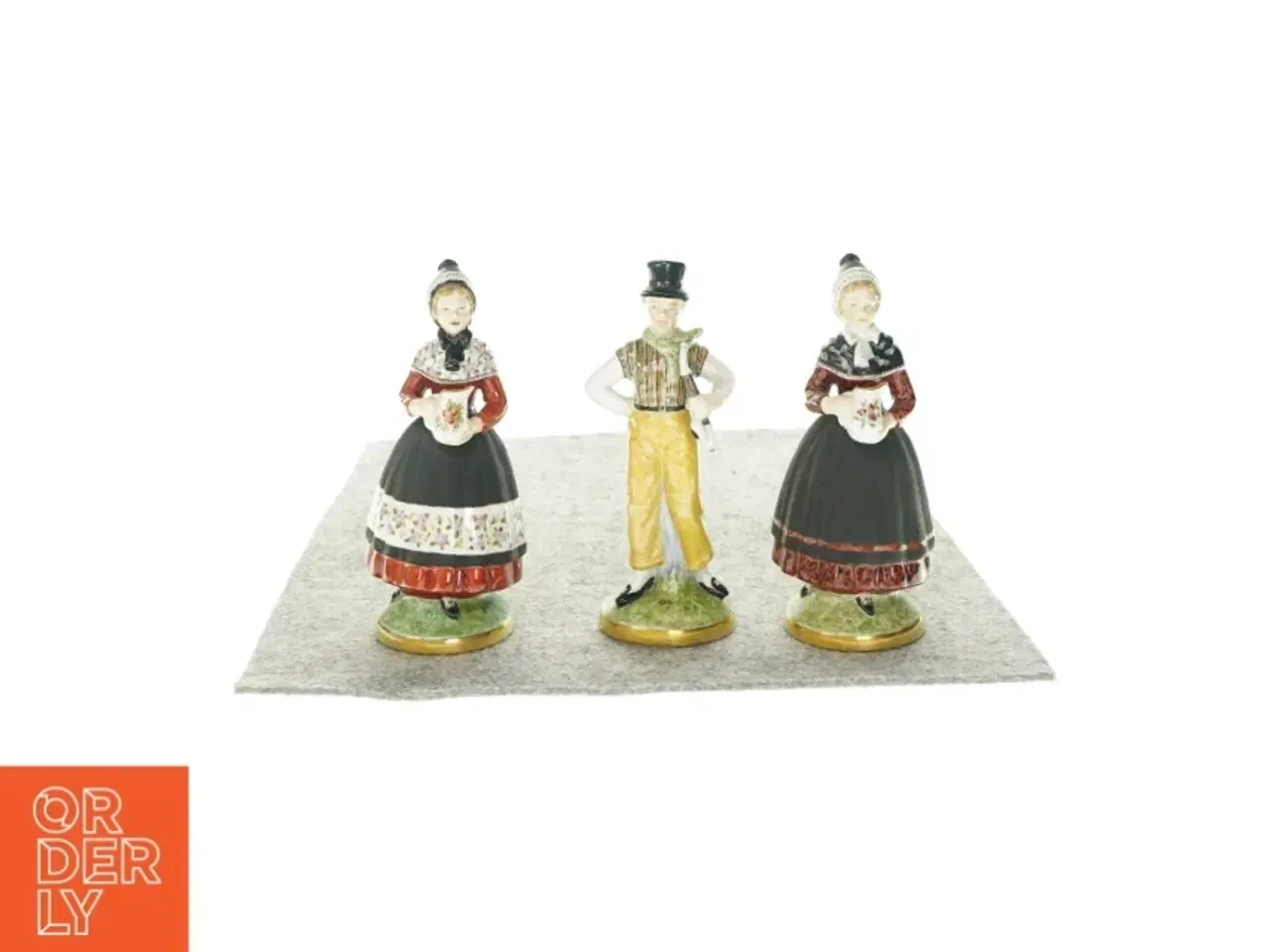 Billede 1 - Figurer - Salling & Hedebo (3 stk) (str. H: 17 cm)