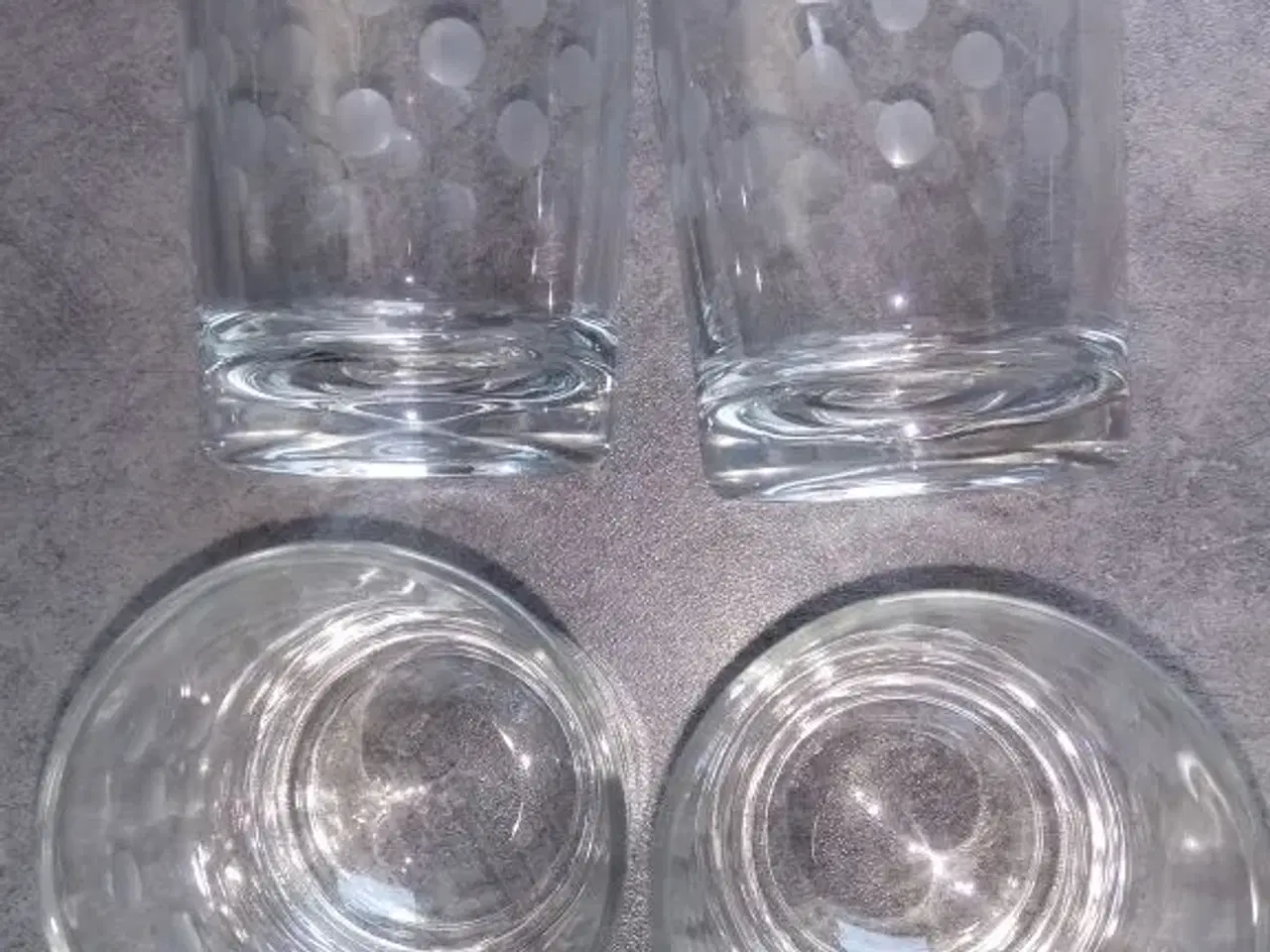 Billede 1 - 4 stk Glas