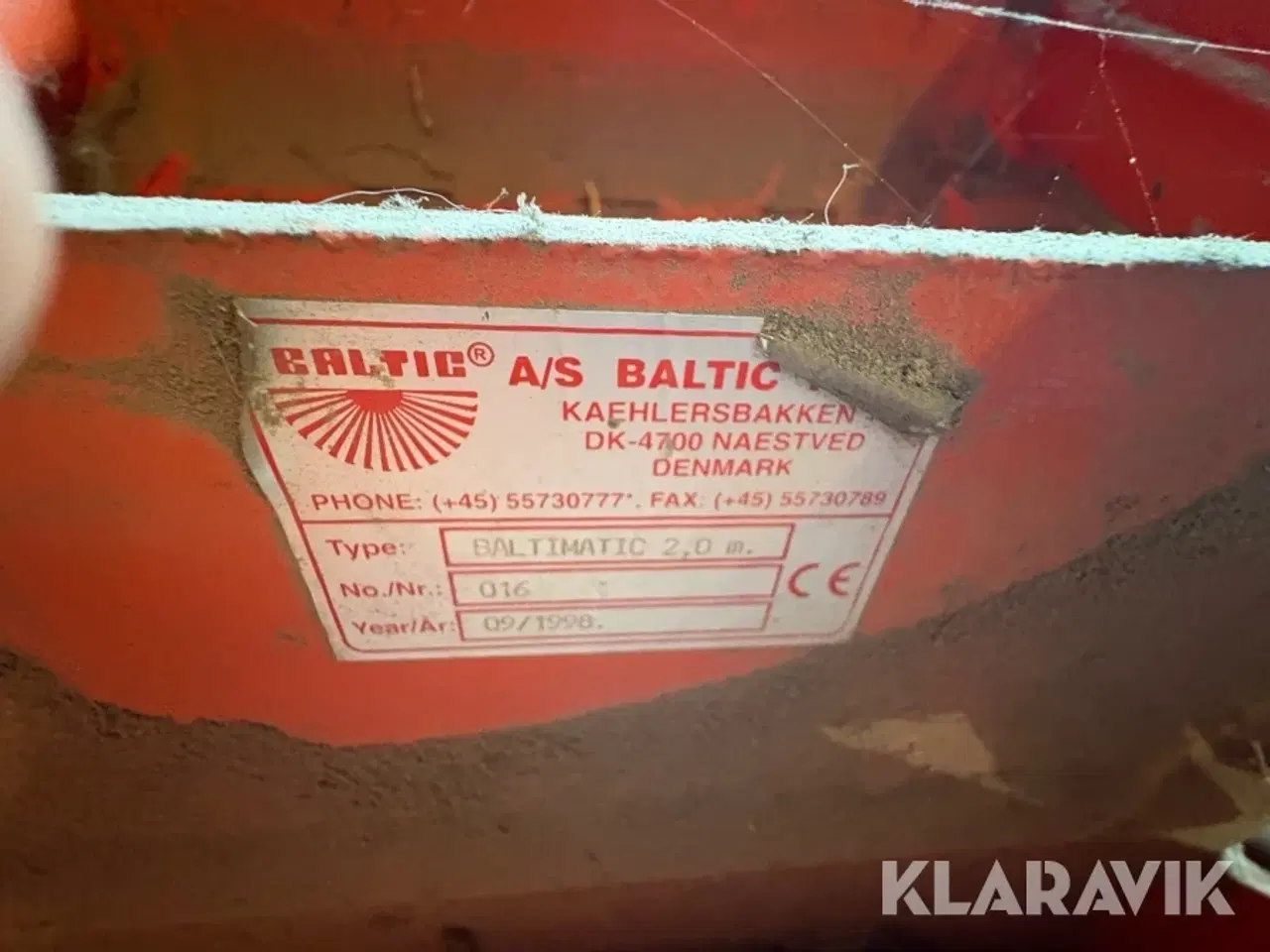 Billede 10 - Fræser Baltic Baltimatic 2,0m