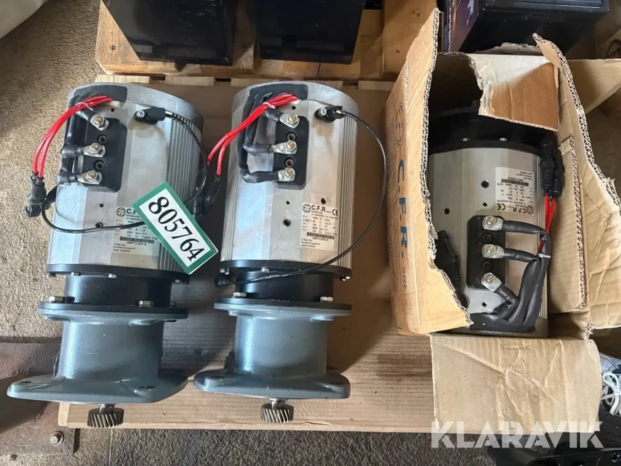 Billede 2 - Elmotor C.F.R. 3 styk