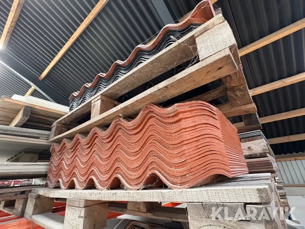 Billede 9 - Tagplader, tegl, loftlemme og diverse plader – blandet lot