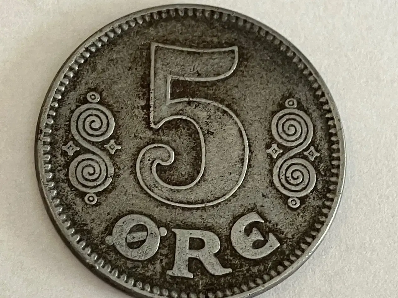 Billede 1 - 5 Øre 1919 Jern