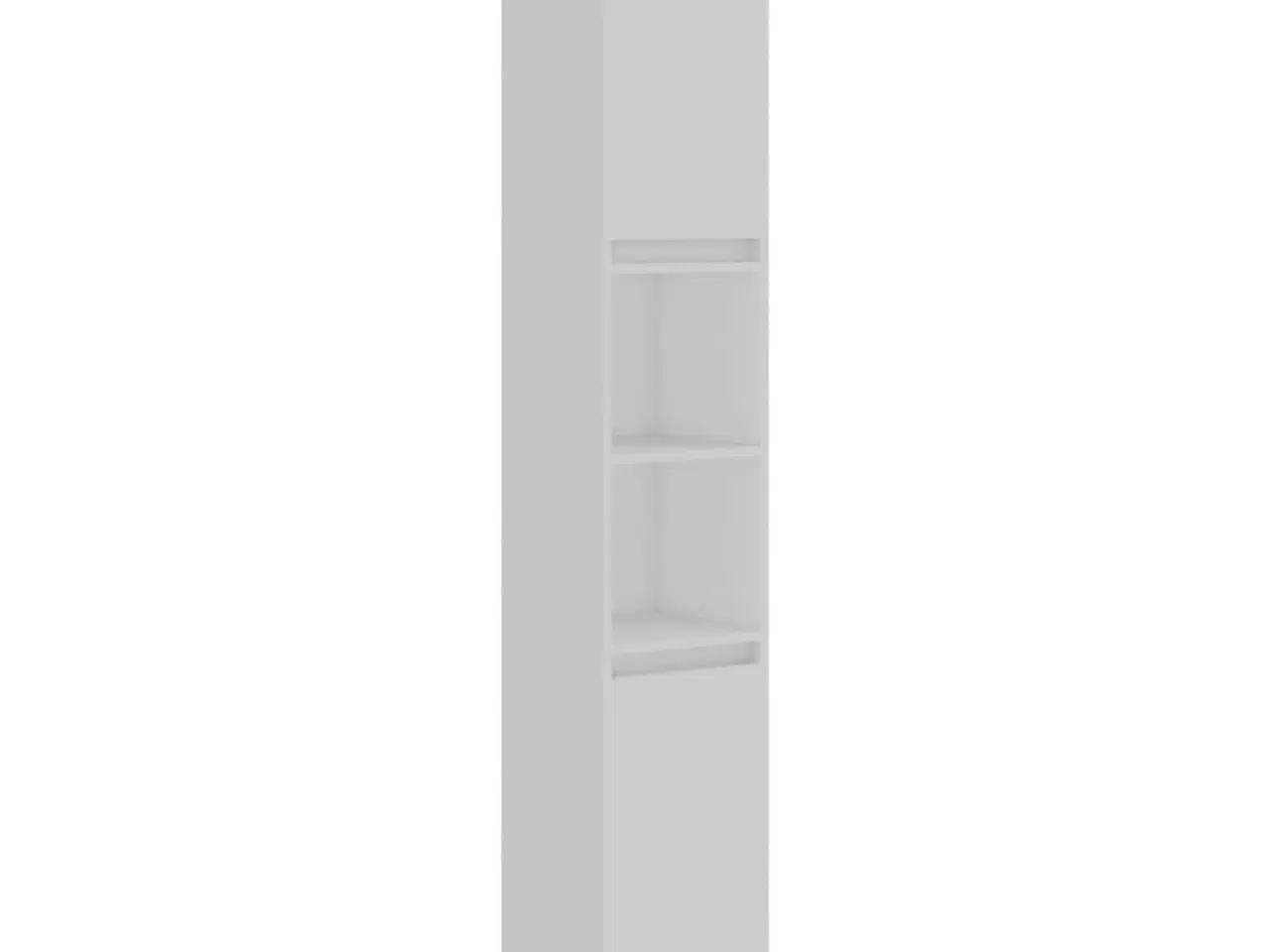 Billede 2 - Badeværelsesskab 30x30x183,5 cm spånplade hvid