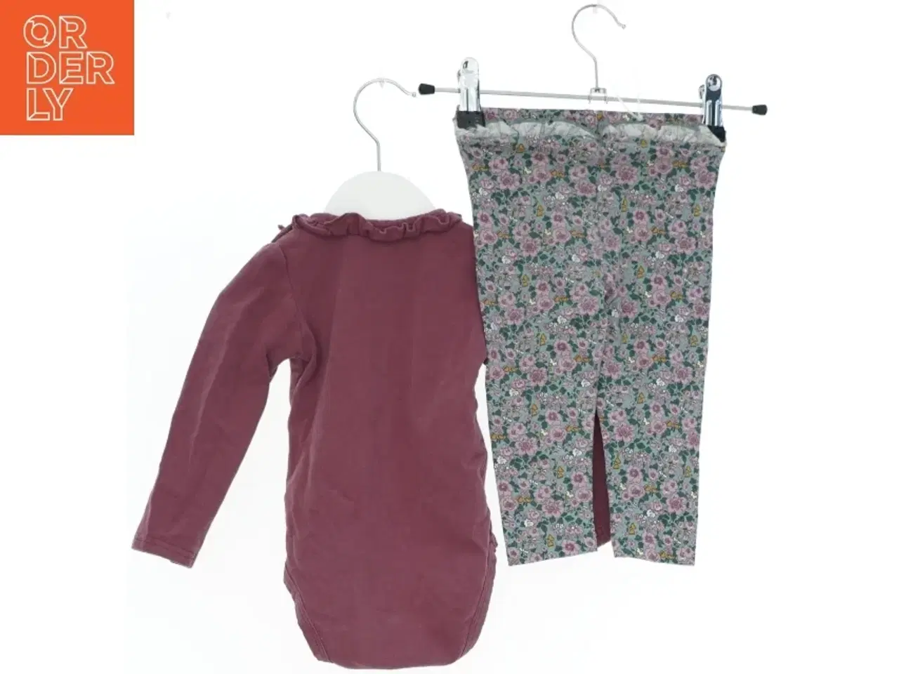Billede 2 - Body og Leggings Sæt fra Hust & Claire (str. 80)