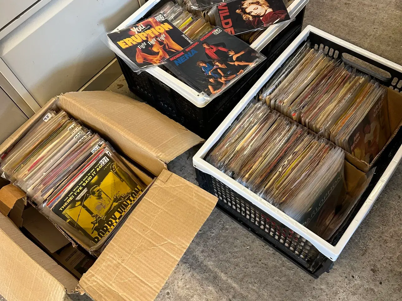 Billede 1 - Singler ca. 600 stk.