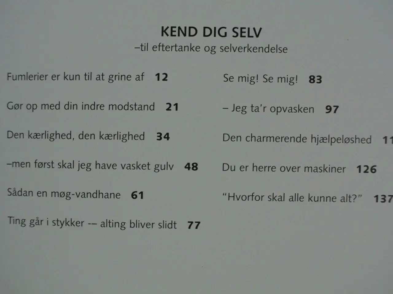 Billede 3 - kvinde kend din værktøjskasse, Af helga moos, emne