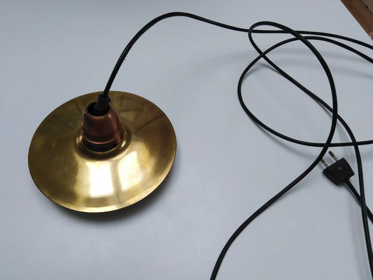 Billede 9 - Pendel i messing og kobber "Filosoflampen"