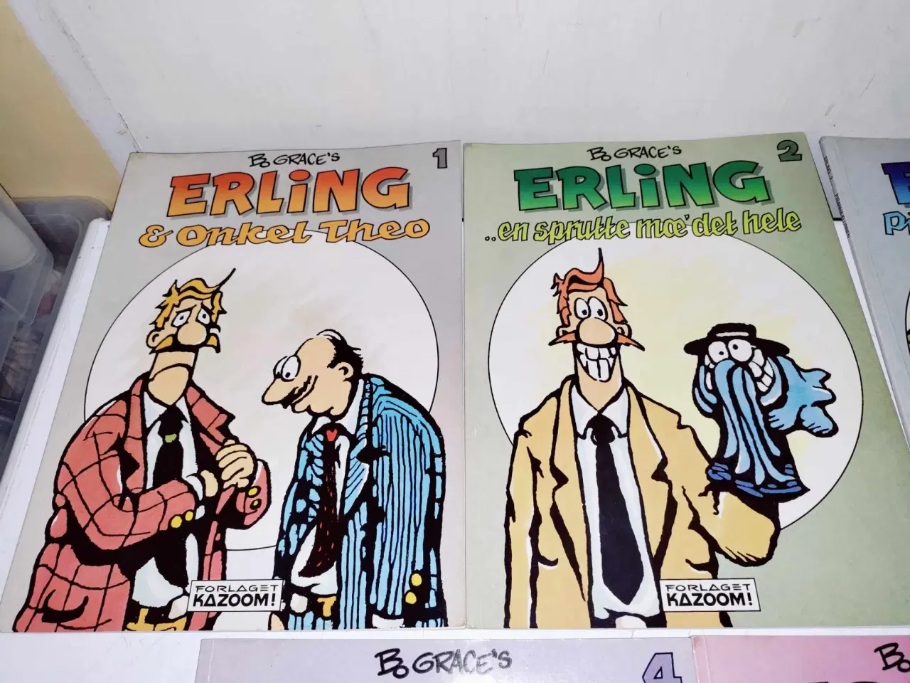 Billede 2 - erling tegeserie bind 1-5