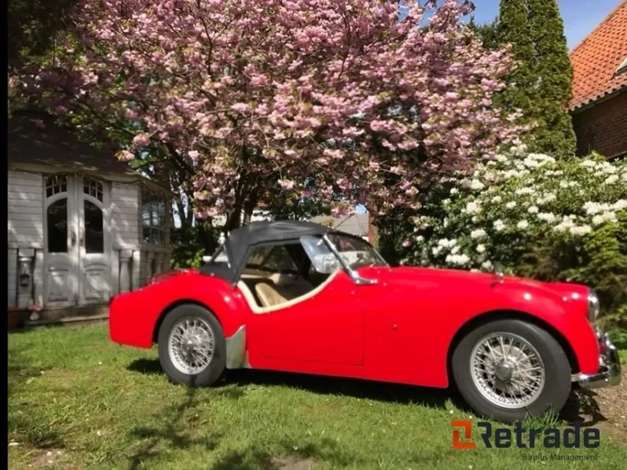 Billede 4 - - - - Triumph TR2 veteran bil