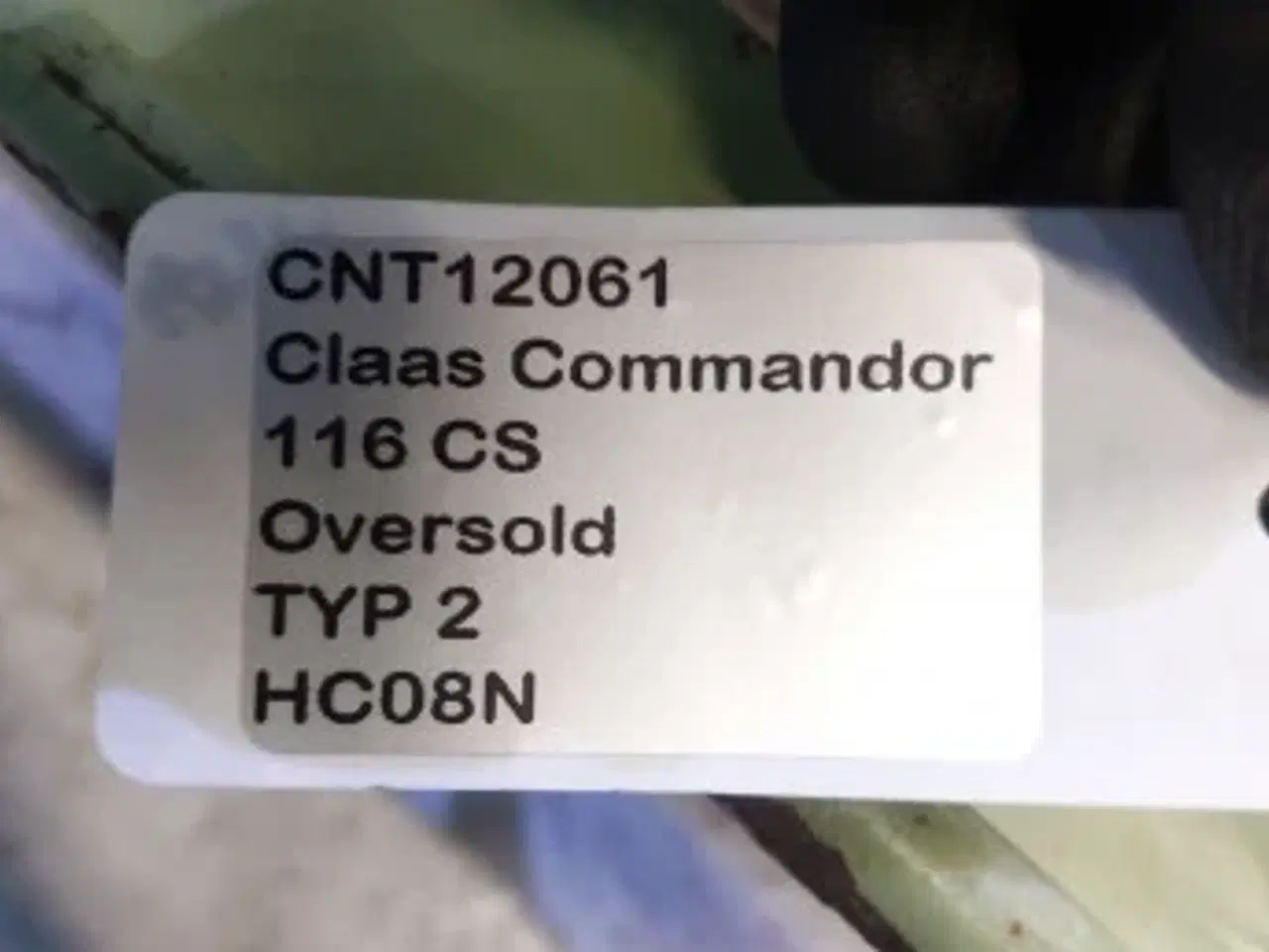 Billede 14 - Claas Commandor 116 CS Undersold 6001174 