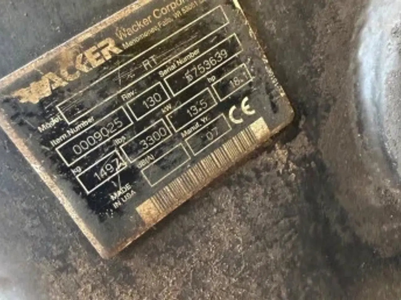 Billede 7 - Råjordskompaktor med fjernbetjening